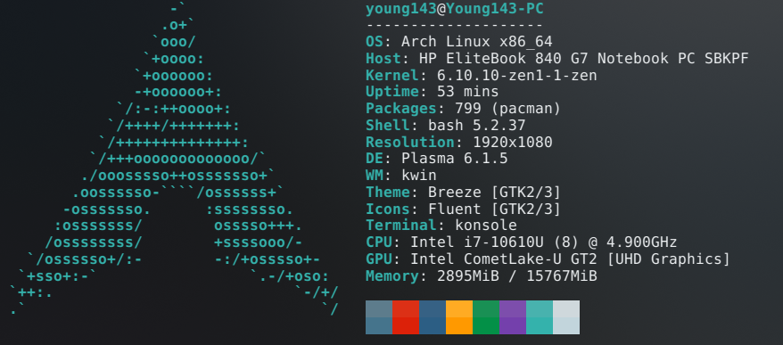 Featured image of post 我的archlinux配置笔记